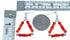 Sterling Silver Coral Post Dangle Bead Earrings RX114640